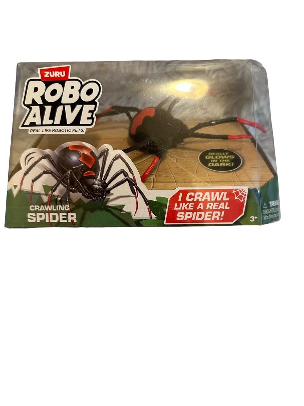 ZURU Robo Alive Crawling Spider Battery Operated Toy